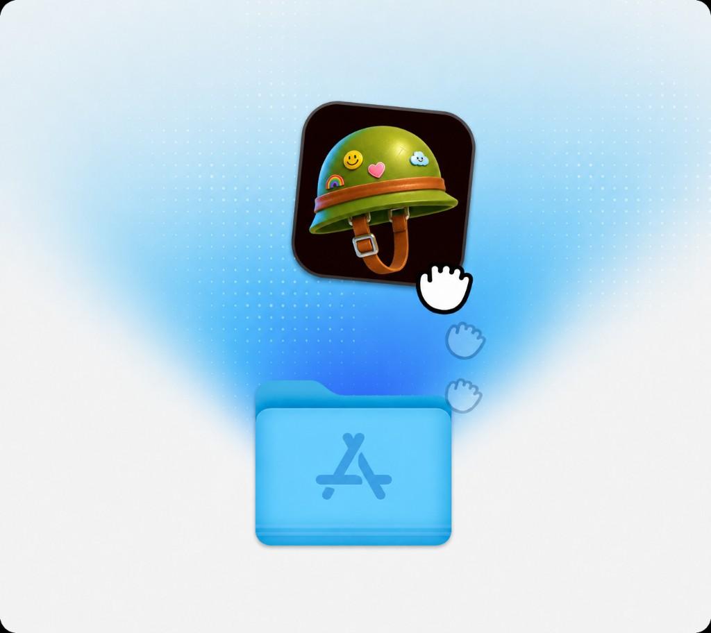 Drag the Photo Jelly icon into your Applications folder